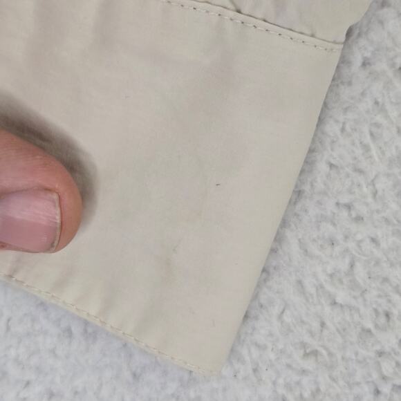 Theory Utility Jacket Womens P Petite Stand Collar Drawstrings Zip Front - Picture 12 of 16